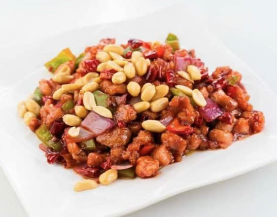 Kung pao chicken rice 宫保鸡丁饭
